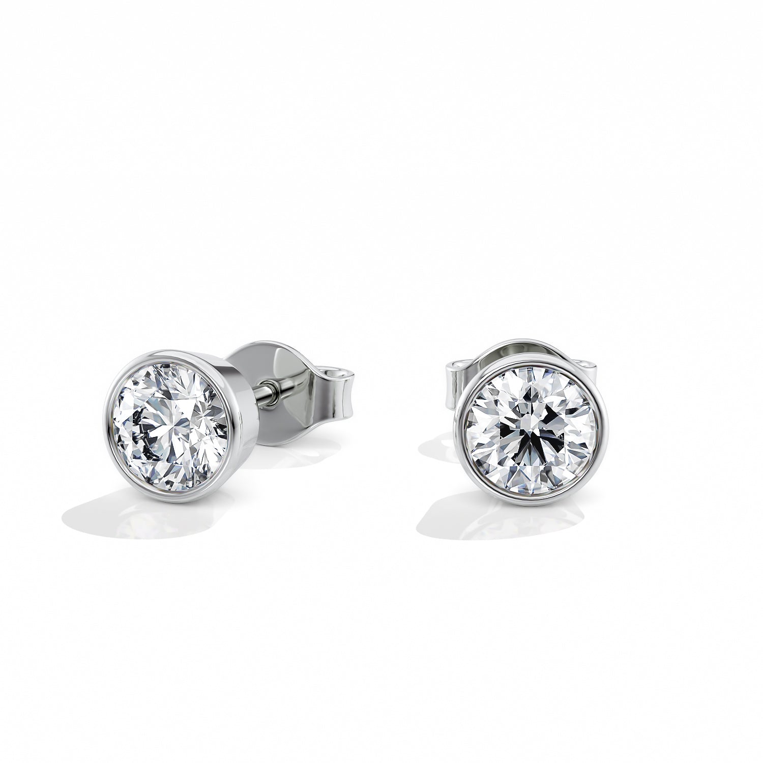 Diamond Rubover Studs